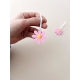 Arbre à décorer en bois, décoration saisonnière fleurs