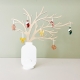 Arbre à décorer en bois, décoration d'intérieur évolutive, version Noël