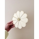 Bijou de mur fleur, décoration murale fleur plexiglas