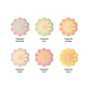 Bijou de mur fleur en plexiglas, dégradé de couleur