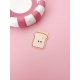 Magnet brioche illustration petit déjeuner