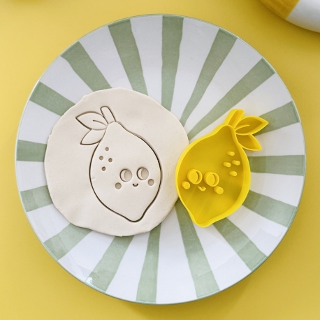 Emporte-pièce citron biscuit sablé