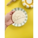 Emporte-pièce Croissant pour biscuit petit déjeuner avec design ludique