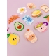 Magnets gourmands, collection Club P'tit dèj