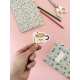 Sticker autocollant Matcha, customiser vos papeteries et cahiers