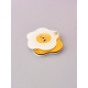Miroir de poche gourmand Oeuf au plat collection breakfast