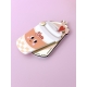 Miroir compact gobelet à emporter, accessoire sac à main